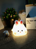 GlowBunny Rabbit Night Light –  USB Rechargeable Lamp